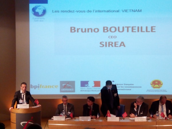 Sirea au dernier événement organisé par UbiFrance à Paris