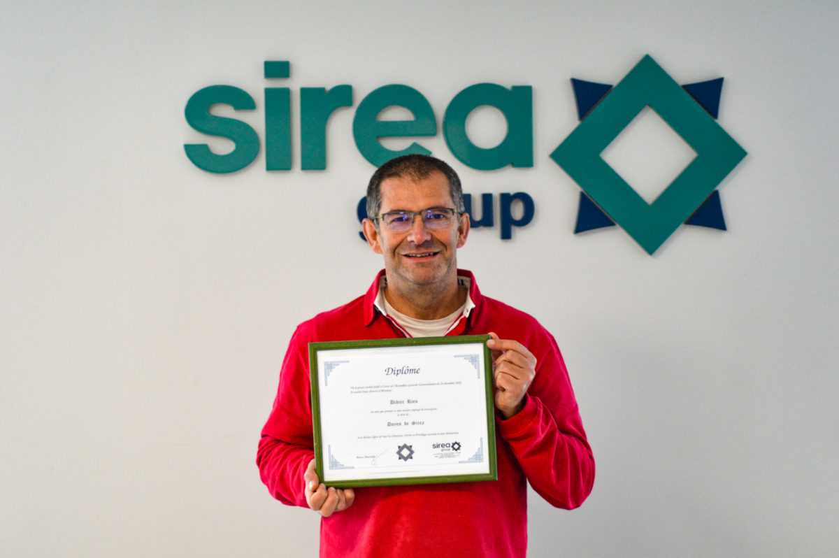 Didier, notre premier automaticien, fête ses 25 ans chez Sirea !