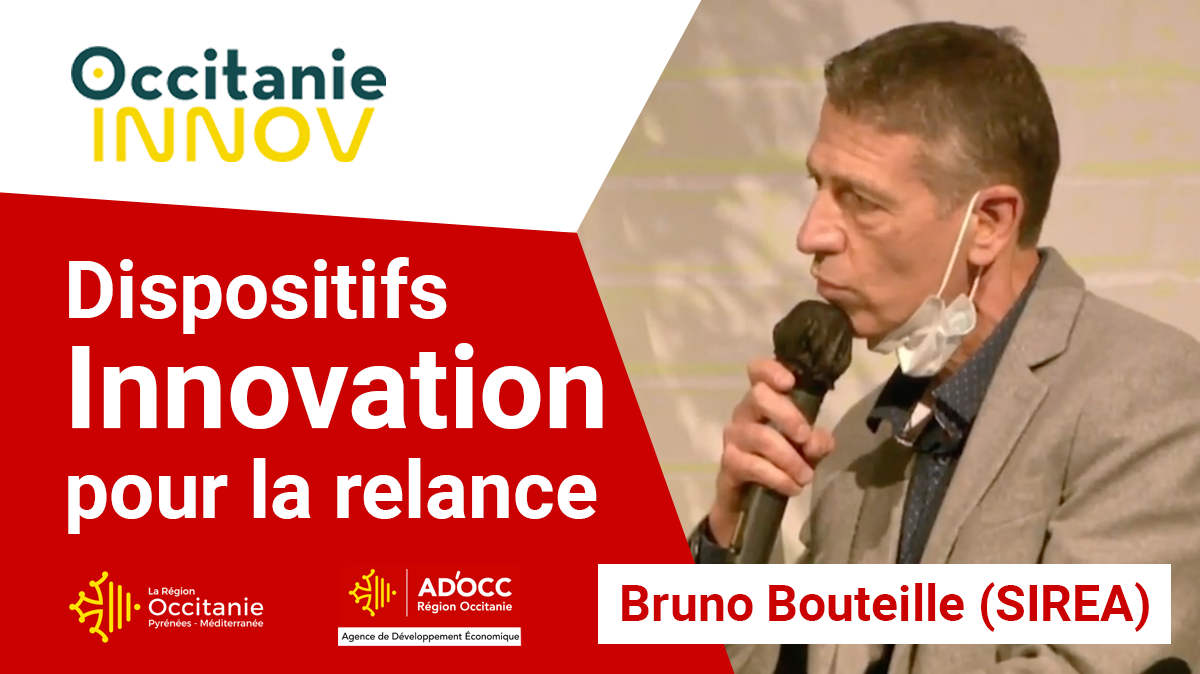 Occitanie Innov 2021 : Bruno Bouteille témoigne du soutien de la région