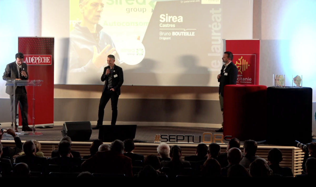 Sirea lauréat des Septuors 2021 dans la catégorie développement durable