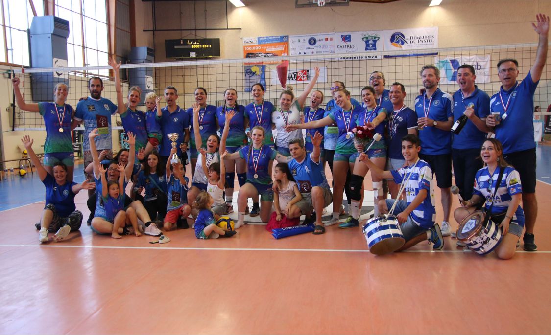L&rsquo;équipe du CMVB soutenue par Sirea devient vice-championne de France N3F