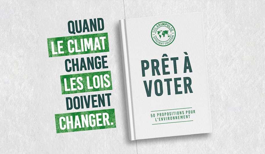 #PrêtAVoter : L&rsquo;AEA dans les 50 propositions de loi de la fondation Solar Impulse