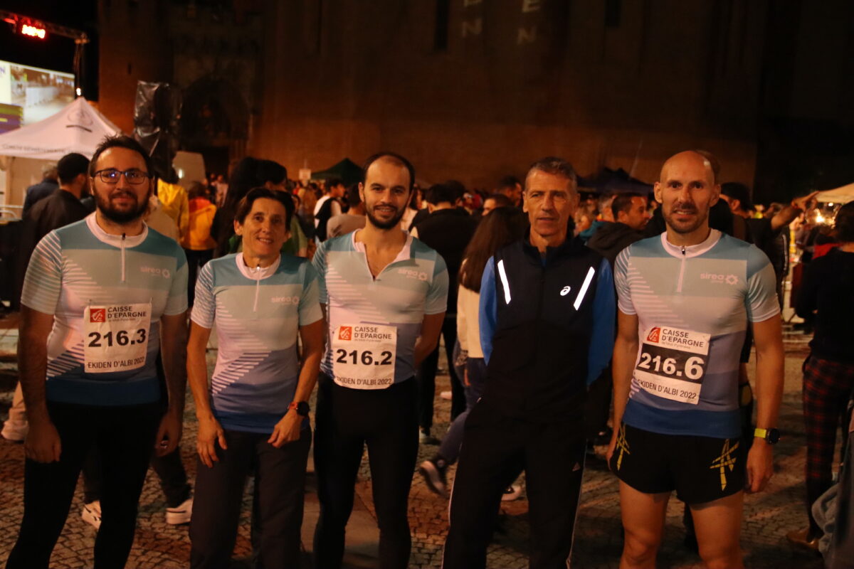 L&rsquo;équipe Sirea termine 2ème du Challenge Entreprises de l&rsquo;Ekiden d&rsquo;Albi 2022 !