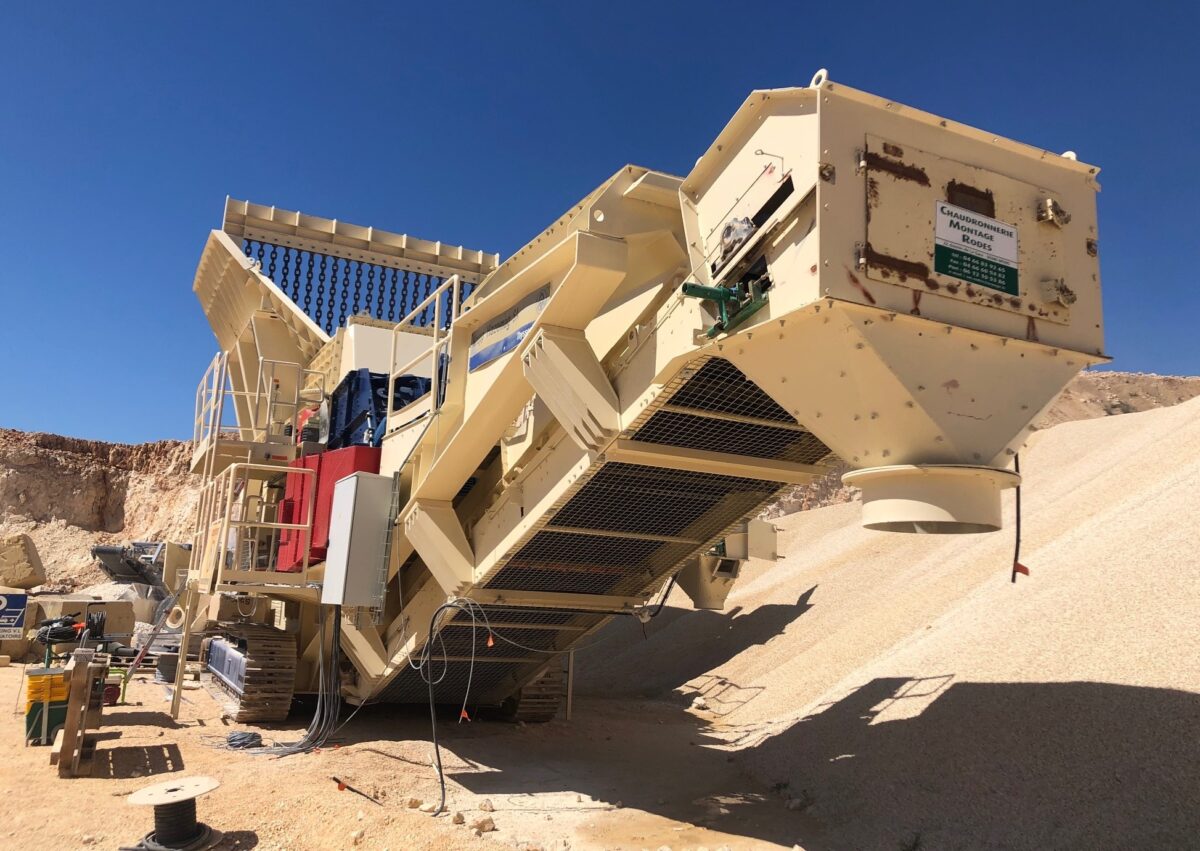 Eurovia choisit Sirea pour automatiser sa carrière à Pouzilhac dans le Gard