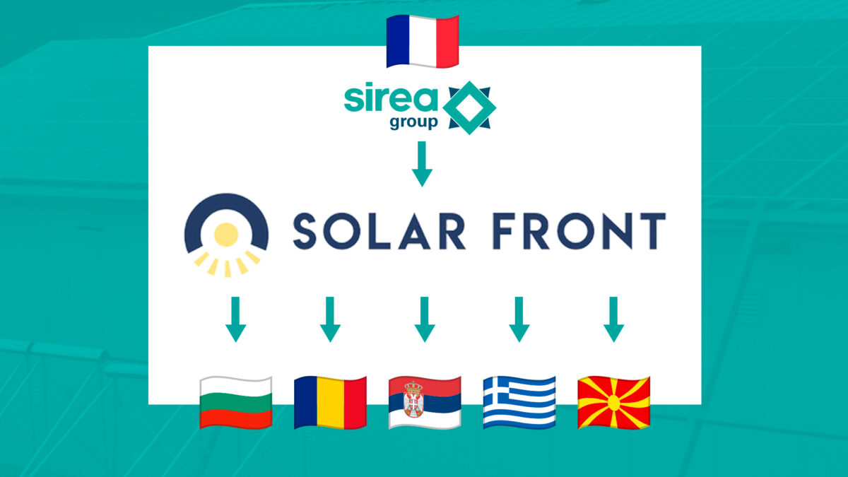 Sirea s&rsquo;associe à Solar Front pour déployer ses solutions en Europe de l&rsquo;Est