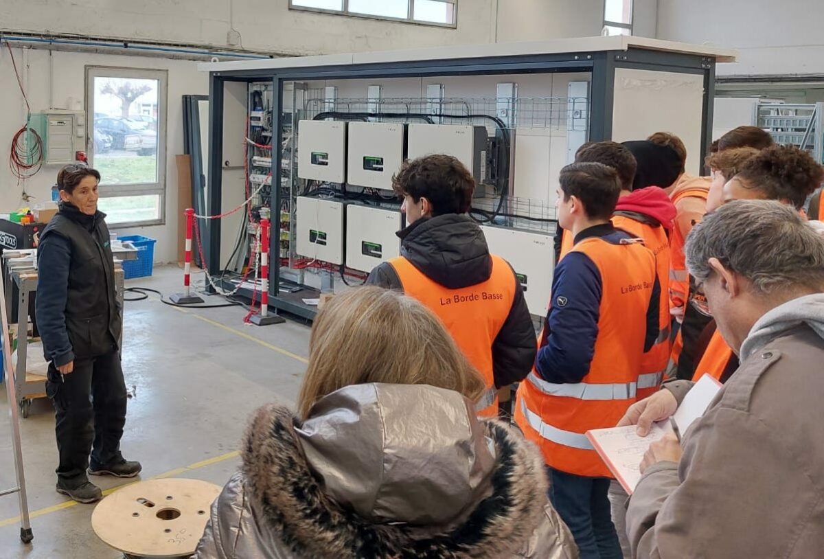 Retour sur la journée pédagogique des lycéens et enseignants de La Borde Basse à Sirea