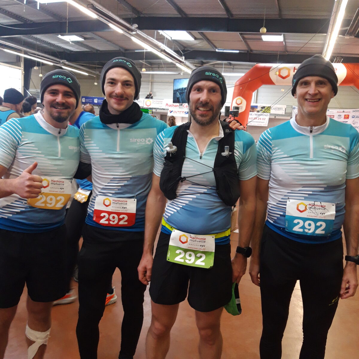 L&rsquo;équipe Sirea à la Ronde Givrée 2024