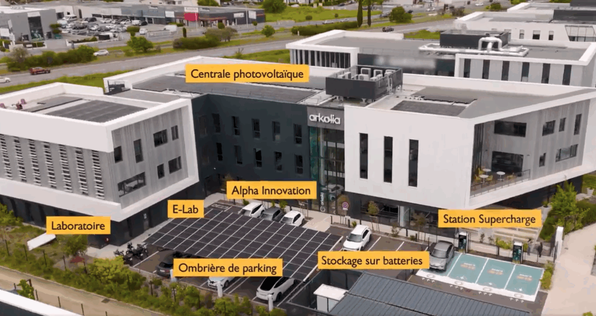 L&rsquo;Alpha Park d&rsquo;Arkolia s&rsquo;équipe d&rsquo;un stockage piloté sur batteries recyclées